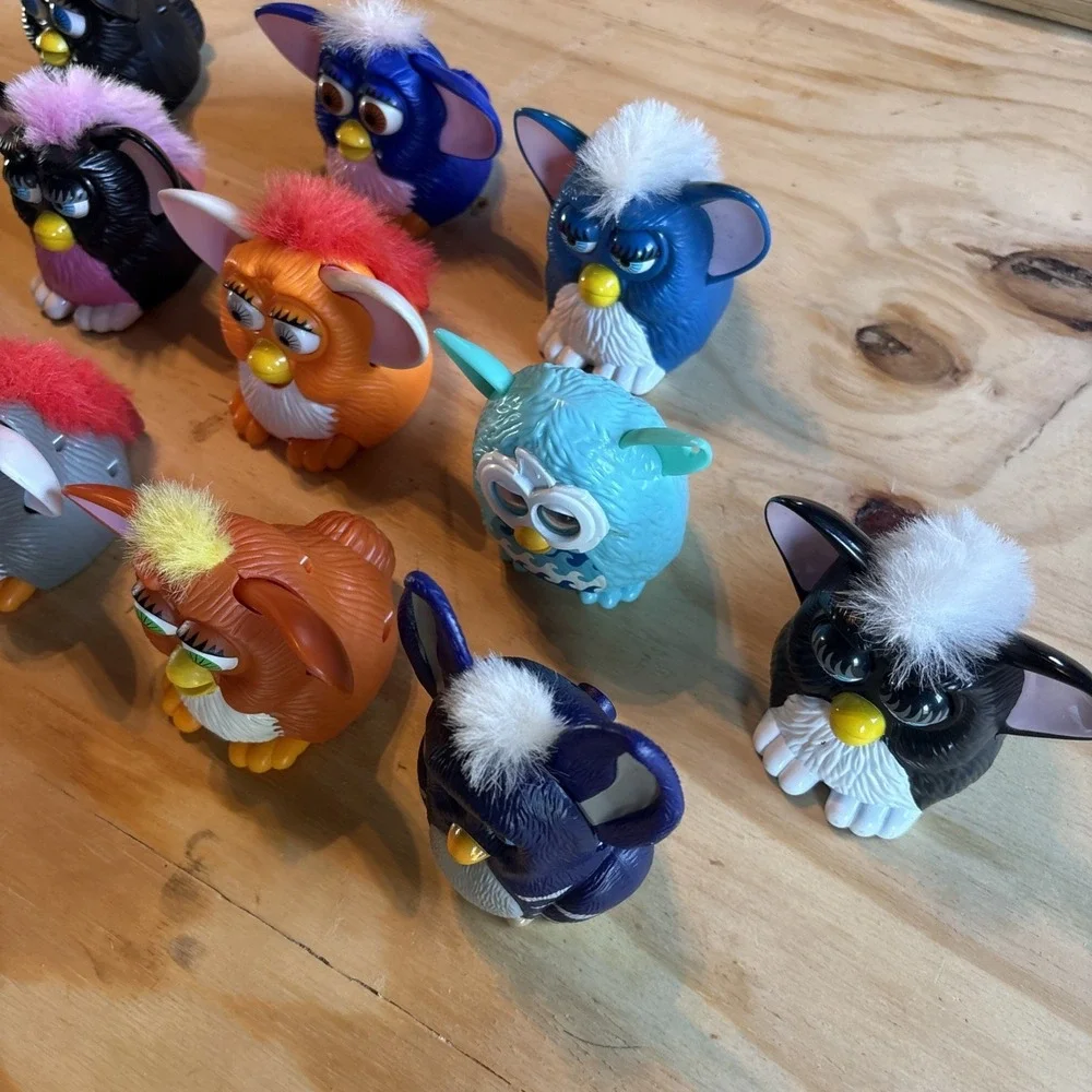 Furby McDonald's‎ Happy Meal Toys Collectible Figurines Lot of 12 Vintage 1998